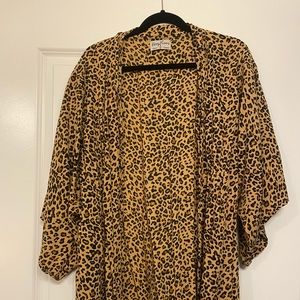 Kenny Flowers S/M Cheetah Print Kimono (worn once for a bachelorette weekend)